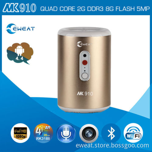 XBMC Fully Loaded Quad core RK3188 Google Android 4.4 TV Box MK910 2G/8G Bluetooth TV BOX Google Andriod smart tv box